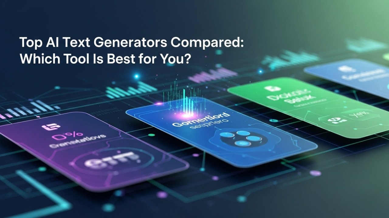 Top AI Text Generators Compared: Which Tool Is Best for You?