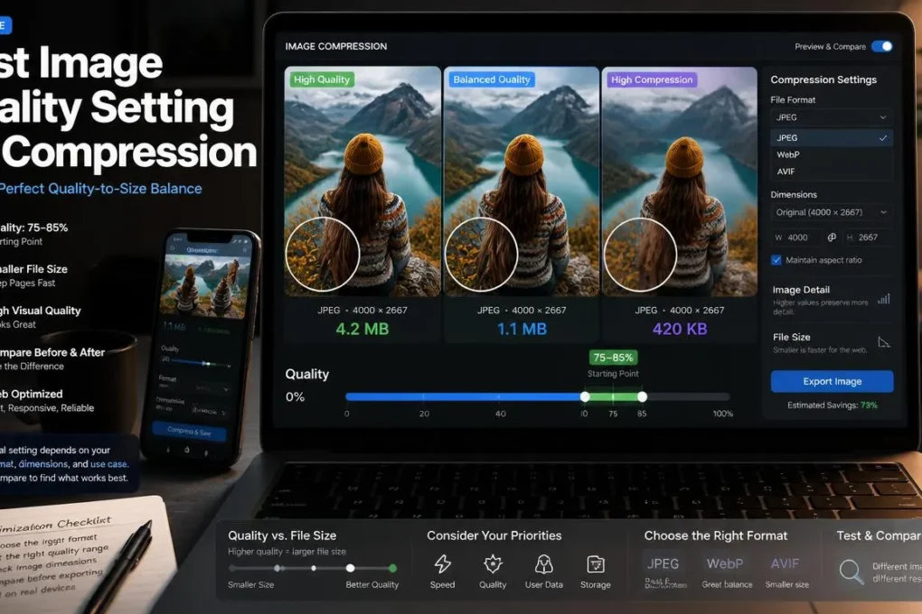 Best Image Quality Setting for Compression Guide
