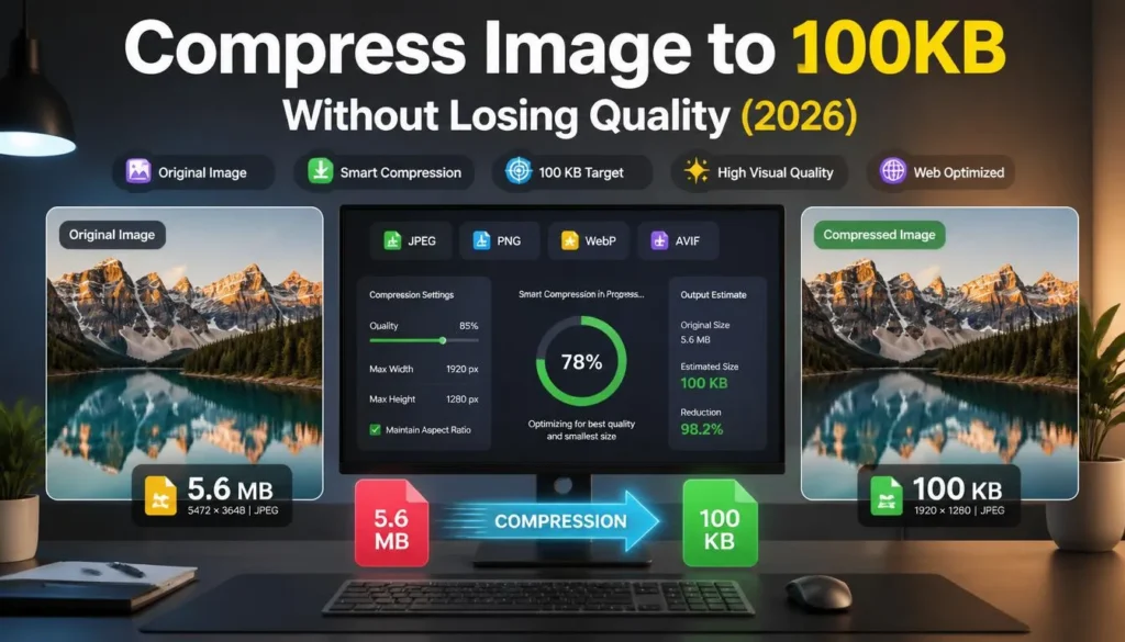 compress image to 100kb
