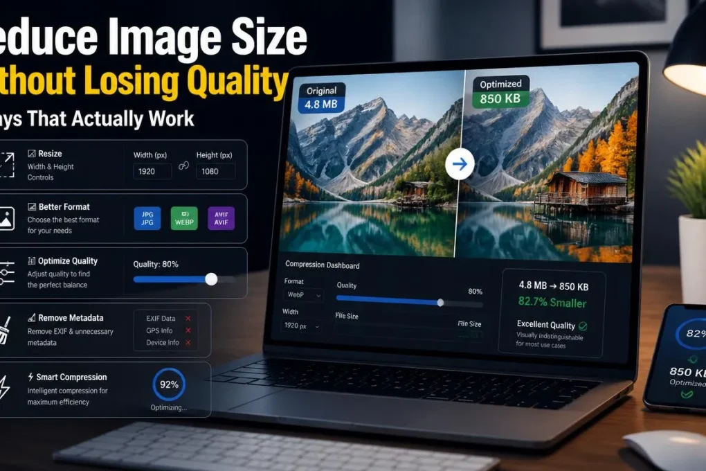 reduce image size without losing quality