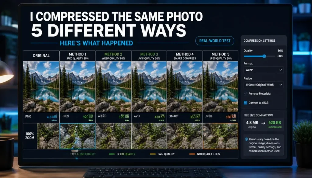 Compressed One Photo