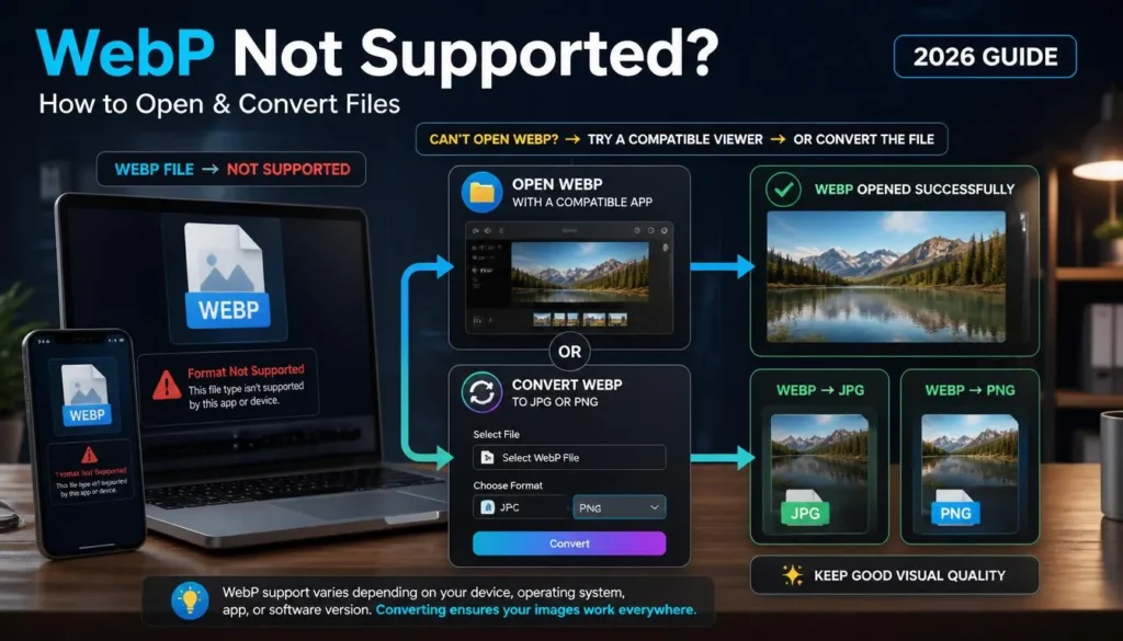 WebP Not Supported