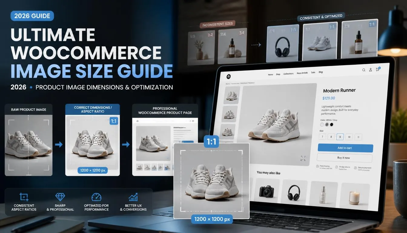 WooCommerce Product Image Size & Format Guide (2026)